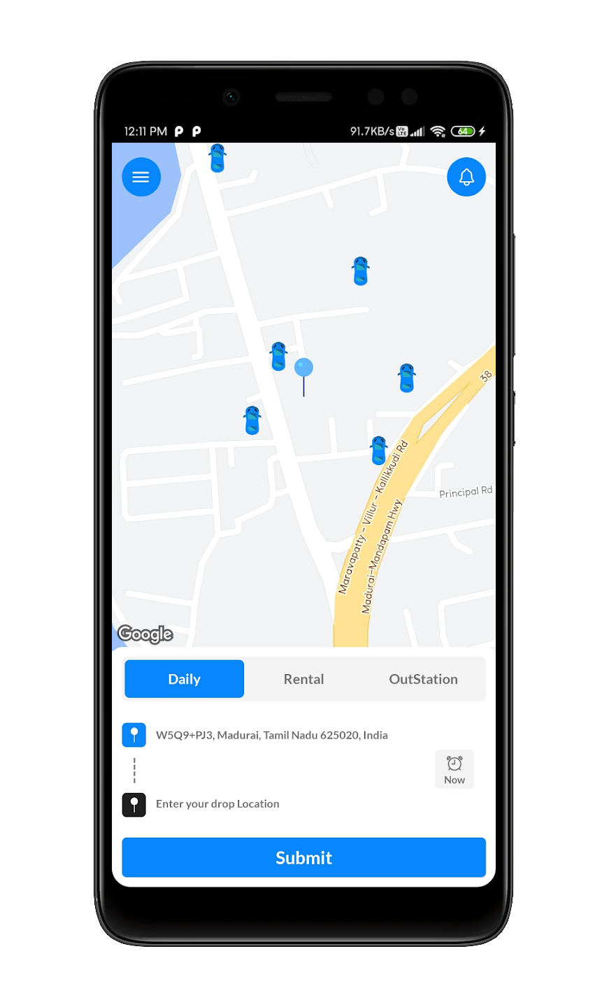 Taxi App - IT Flex Solutions